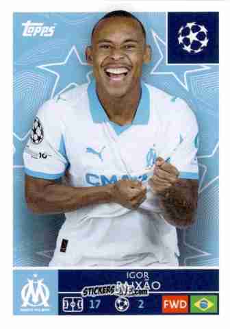 Sticker Igor Paixao - UEFA Champions League 2025-2026
 n. 350 - Topps