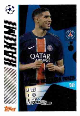 Cromo Achraf Hakimi - UEFA Champions League 2025-2026
 n. 5 - Topps