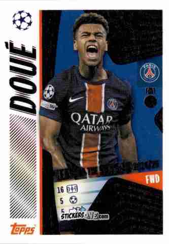 Figurina Desire Doue - UEFA Champions League 2025-2026
 n. 13 - Topps