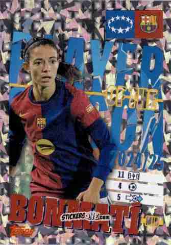 Sticker Aitana Bonmati - UEFA Champions League 2025-2026
 n. 20 - Topps
