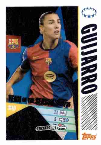Sticker Patri Guijarro - UEFA Champions League 2025-2026
 n. 21 - Topps
