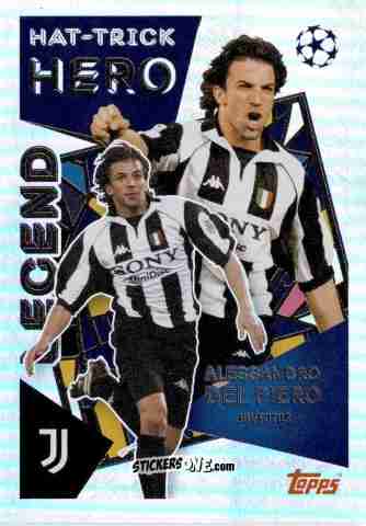 Sticker Alessandro del Piero - UEFA Champions League 2025-2026
 n. 27 - Topps