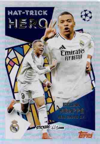 Figurina Kylian Mbappe - UEFA Champions League 2025-2026
 n. 41 - Topps