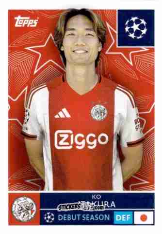 Sticker Ko Itakura - UEFA Champions League 2025-2026
 n. 45 - Topps