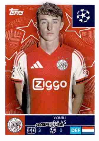 Cromo Youri Baas - UEFA Champions League 2025-2026
 n. 46 - Topps