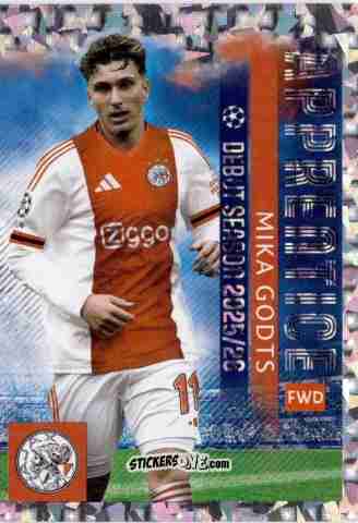 Cromo Mika Godts - UEFA Champions League 2025-2026
 n. 49 - Topps
