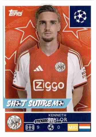 Figurina Kenneth Taylor - UEFA Champions League 2025-2026
 n. 51 - Topps