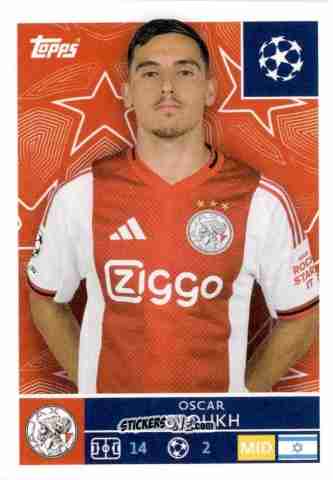 Sticker Oscar Gloukh - UEFA Champions League 2025-2026
 n. 53 - Topps