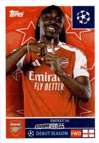 Cromo Eberechi Eze - UEFA Champions League 2025-2026
 n. 68 - Topps