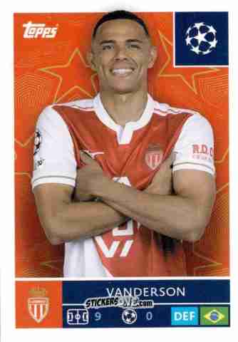 Figurina Vanderson - UEFA Champions League 2025-2026
 n. 74 - Topps