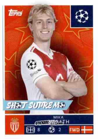 Sticker Mika Biereth - UEFA Champions League 2025-2026
 n. 81 - Topps