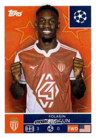 Sticker Folarin Balogun - UEFA Champions League 2025-2026
 n. 83 - Topps