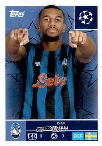 Figurina Isak Hien - UEFA Champions League 2025-2026
 n. 87 - Topps
