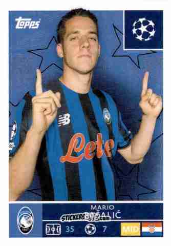 Figurina Mario Pasalic - UEFA Champions League 2025-2026
 n. 92 - Topps