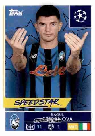 Figurina Raoul Bellanova - UEFA Champions League 2025-2026
 n. 93 - Topps