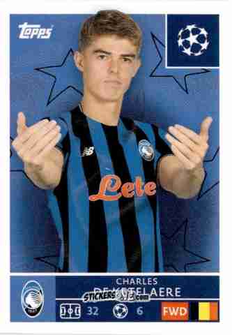 Sticker Charles de Ketelaere - UEFA Champions League 2025-2026
 n. 94 - Topps