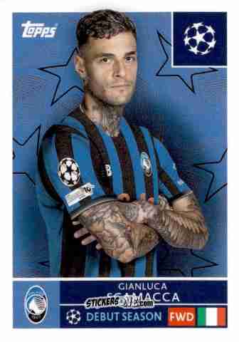 Figurina Gianluca Scamacca - UEFA Champions League 2025-2026
 n. 96 - Topps