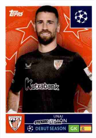 Cromo Unai Simon - UEFA Champions League 2025-2026
 n. 100 - Topps
