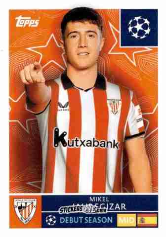 Cromo Mikel Jauregizar - UEFA Champions League 2025-2026
 n. 103 - Topps