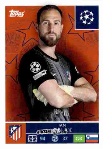 Cromo Jan Oblak - UEFA Champions League 2025-2026
 n. 114 - Topps