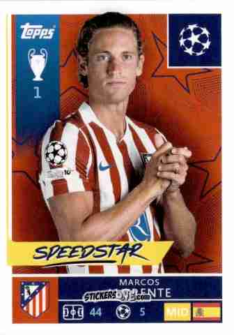 Cromo Marcos Llorente - UEFA Champions League 2025-2026
 n. 120 - Topps