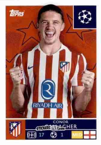 Cromo Conor Gallagher - UEFA Champions League 2025-2026
 n. 121 - Topps