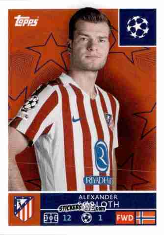 Cromo Alexander Sorloth - UEFA Champions League 2025-2026
 n. 125 - Topps