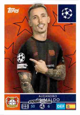 Figurina Alejandro Grimaldo - UEFA Champions League 2025-2026
 n. 129 - Topps
