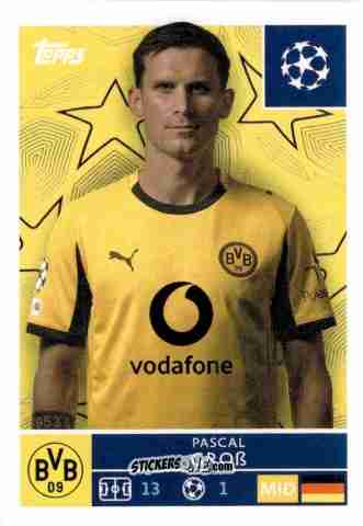 Figurina Pascal Gross - UEFA Champions League 2025-2026
 n. 150 - Topps