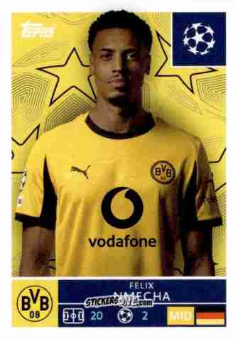 Sticker Felix Nmecha - UEFA Champions League 2025-2026
 n. 151 - Topps