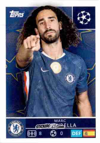 Figurina Marc Cucurella - UEFA Champions League 2025-2026
 n. 157 - Topps