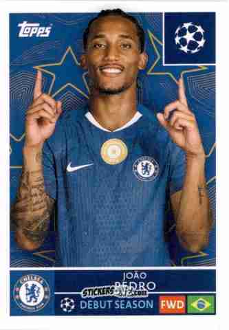 Cromo Joao Pedro - UEFA Champions League 2025-2026
 n. 166 - Topps