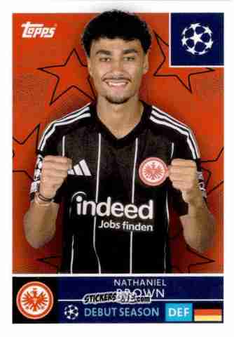 Cromo Nathaniel Brown - UEFA Champions League 2025-2026
 n. 172 - Topps