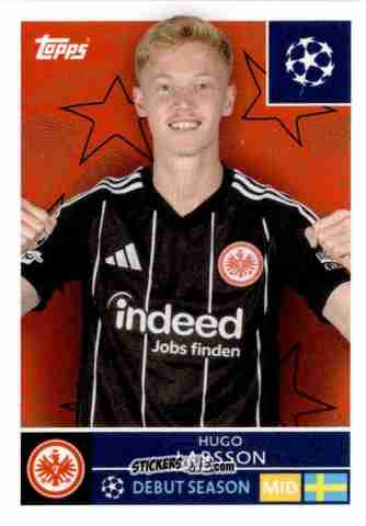 Figurina Hugo Larsson - UEFA Champions League 2025-2026
 n. 177 - Topps