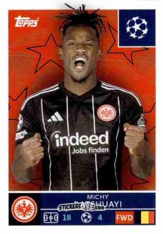 Figurina Michy Batshuayi - UEFA Champions League 2025-2026
 n. 180 - Topps