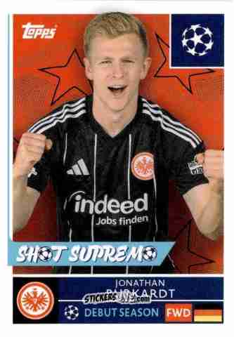 Figurina Jonathan Burkardt - UEFA Champions League 2025-2026
 n. 181 - Topps