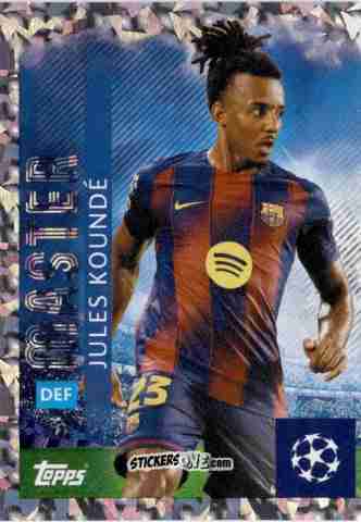 Figurina Jules Kounde - UEFA Champions League 2025-2026
 n. 188 - Topps
