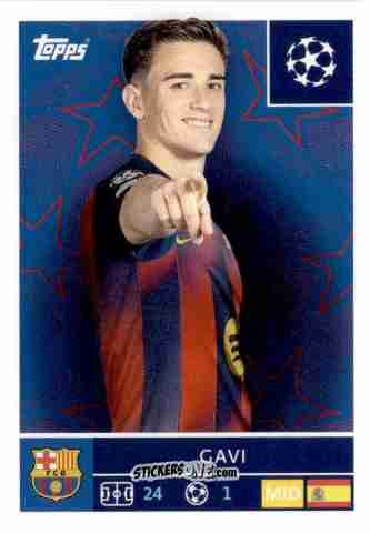Figurina Gavi - UEFA Champions League 2025-2026
 n. 191 - Topps