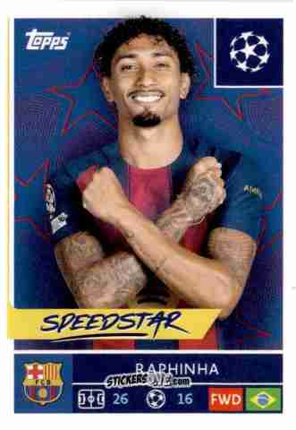 Cromo Raphinha - UEFA Champions League 2025-2026
 n. 192 - Topps