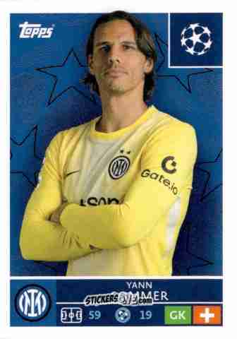 Cromo Yann Sommer - UEFA Champions League 2025-2026
 n. 212 - Topps