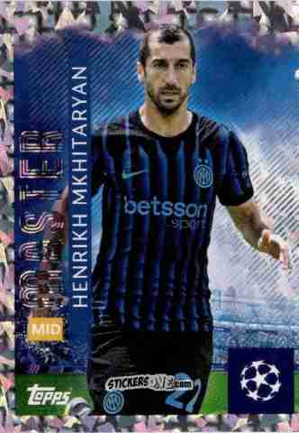 Figurina Henrikh Mkhitaryan - UEFA Champions League 2025-2026
 n. 216 - Topps