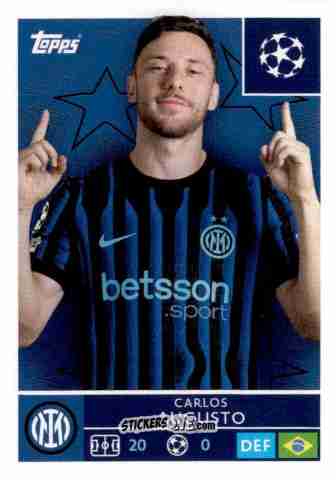 Cromo Carlos Augusto - UEFA Champions League 2025-2026
 n. 218 - Topps