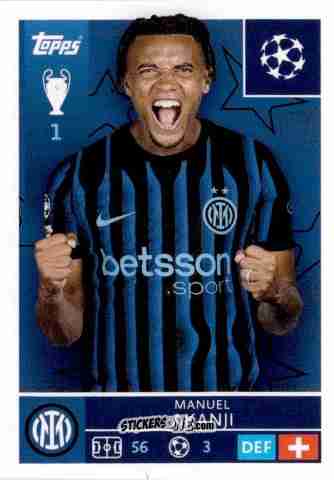 Cromo Manuel Akanji - UEFA Champions League 2025-2026
 n. 219 - Topps