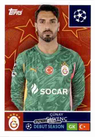 Sticker Gunay Guvenc - UEFA Champions League 2025-2026
 n. 226 - Topps