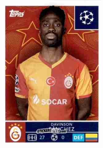 Figurina Davinson Sanchez - UEFA Champions League 2025-2026
 n. 228 - Topps