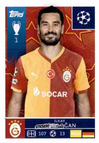 Sticker Ilkay Gundogan - UEFA Champions League 2025-2026
 n. 232 - Topps