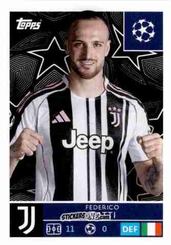 Figurina Federico Gatti - UEFA Champions League 2025-2026
 n. 241 - Topps