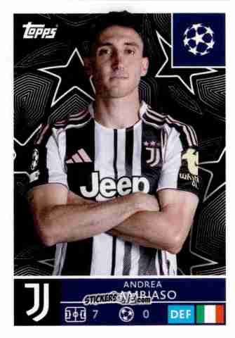 Sticker Andrea Cambiaso - UEFA Champions League 2025-2026
 n. 242 - Topps