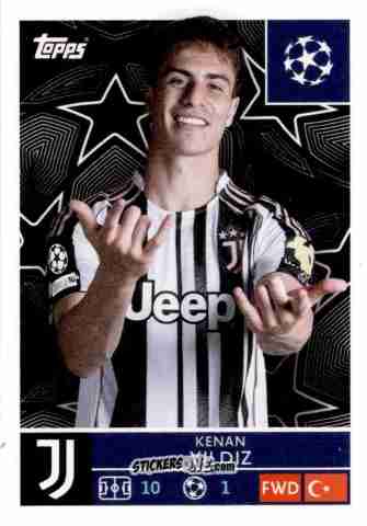 Sticker Kenan Yildiz - UEFA Champions League 2025-2026
 n. 251 - Topps