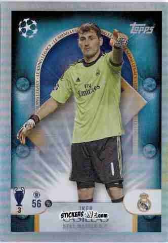 Cromo Iker Casillas - UEFA Champions League 2025-2026
 n. 266 - Topps